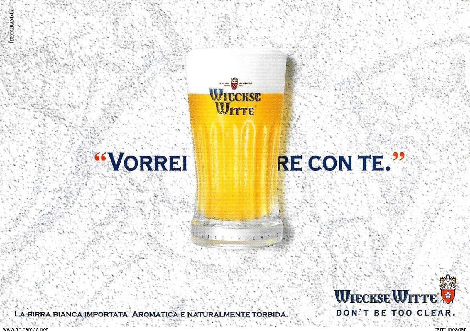 [MD9533] CPM - BIRRA WIECKSE WITTE - PROMOCARD 3784 - PERFETTA - Non Viaggiata - Publicité