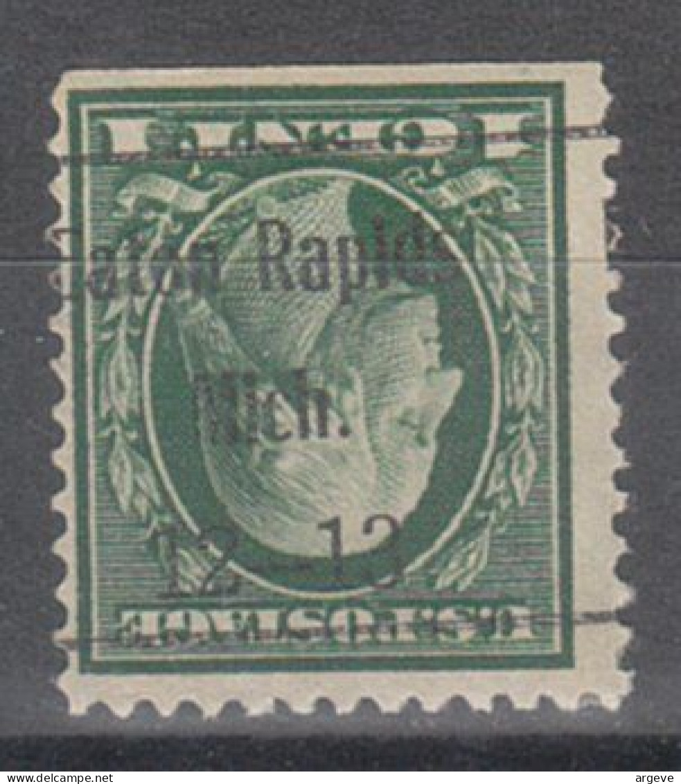 USA Precancel Vorausentwertungen Preo Locals Michigan, Eaton Rapids 1912-L-1 TS, Invert - Precancels