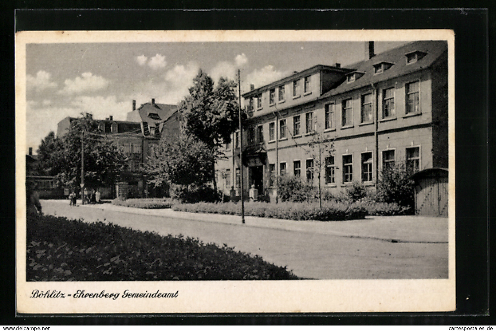 AK Böhlitz-Ehrenberg, Gemeindeamt  - Andere & Zonder Classificatie