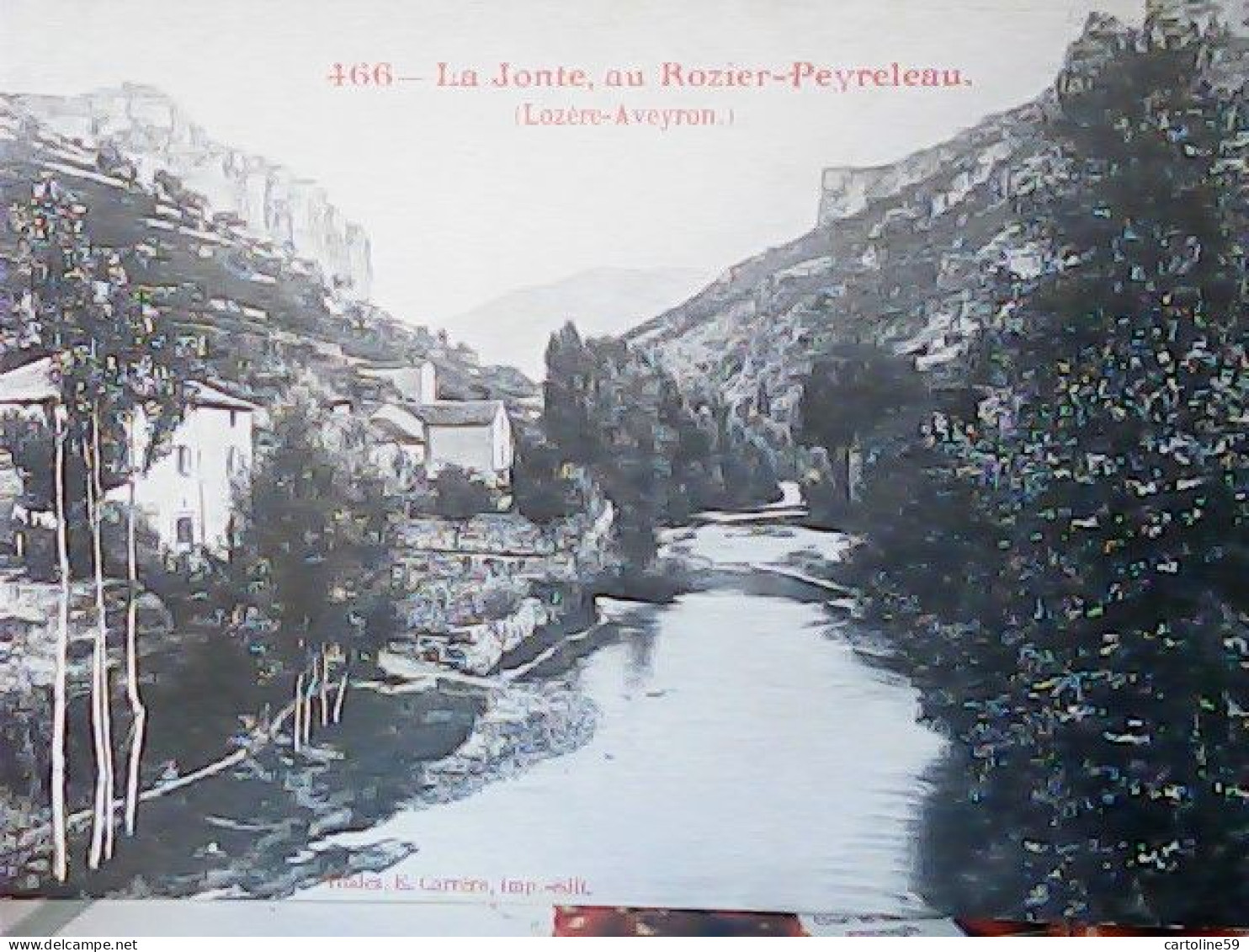 FRANCE 48  La Jonte, Au Rozier Peyreleau N1920  JV6287 - Gorges Du Tarn
