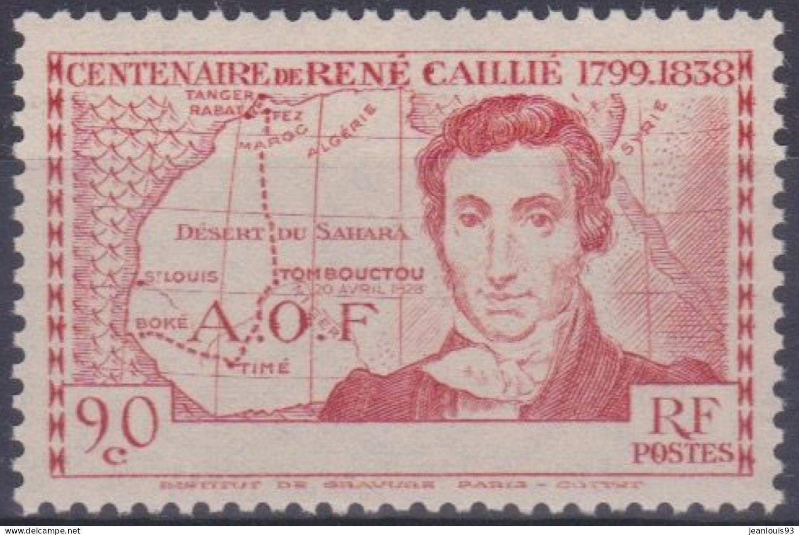 COTE D IVOIRE - 141A  VARIETE 90C ORANGE SANS NOM DU PAYS NEUF** SANS CHARNIERE COTE 60 EUR - Unused Stamps