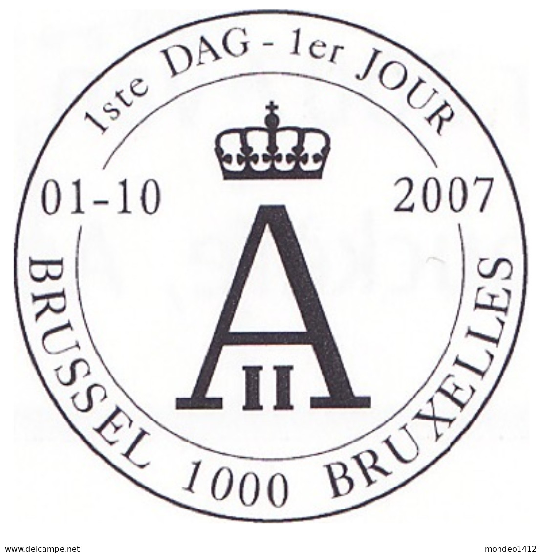 België OBP 3695/3699 - Albert II - Usados