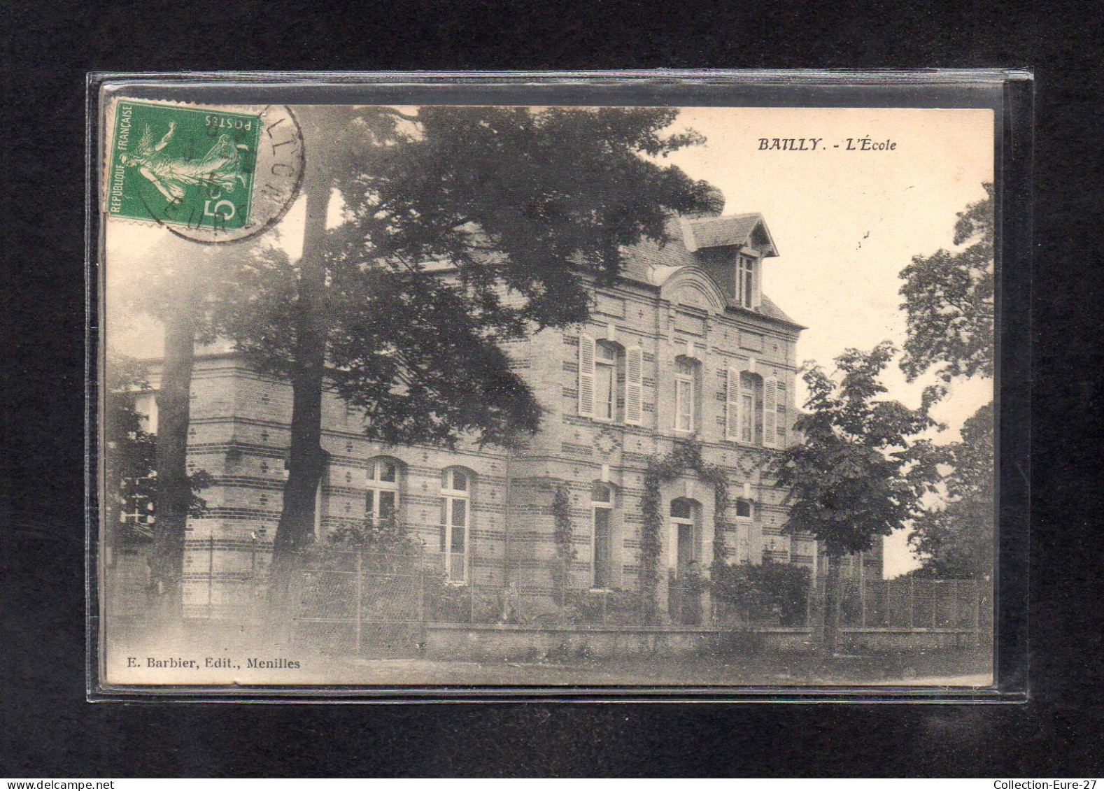 (27/04/24) 27-CPA BAILLY Près GAILLON - Sonstige & Ohne Zuordnung