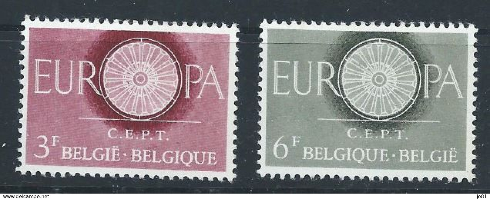 Belgique YT 1150-1151 Neuf Sans Charnière - XX - MNH Europa 1960 - Nuovi