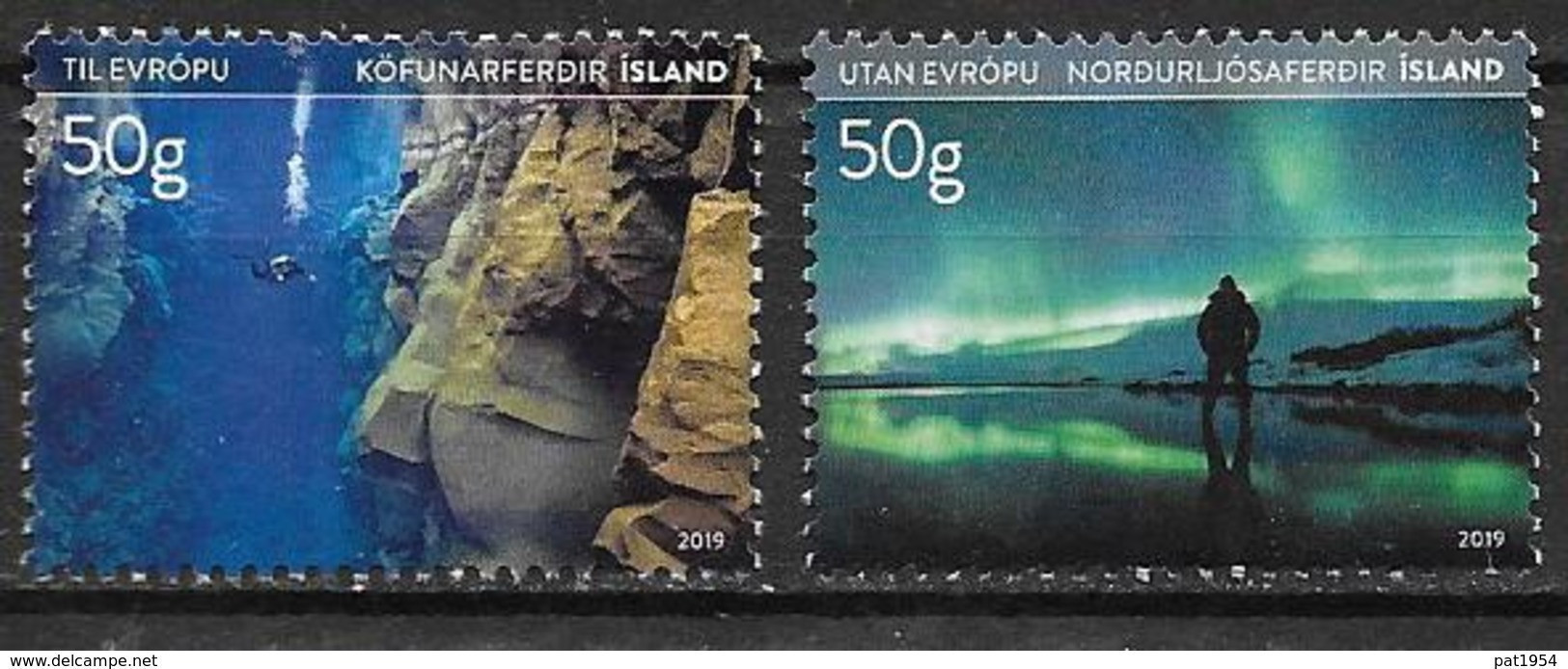 Islande 2019 Série Neuve Tourisme - Unused Stamps