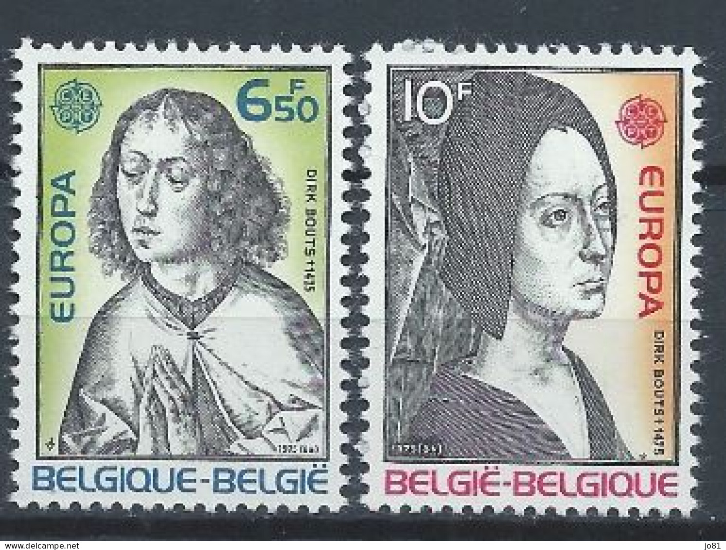 Belgique YT 1757-1758 Neuf Sans Charnière - XX - MNH Europa 1975 - Nuovi