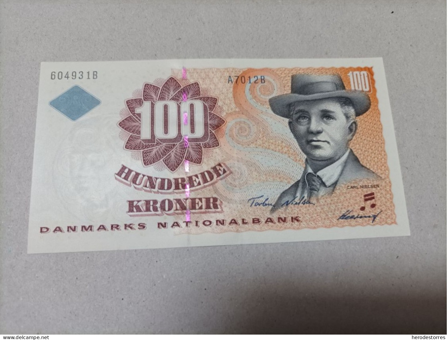 Billete Dinamarca, 100 Kroner, Año 2001, UNC - Dinamarca