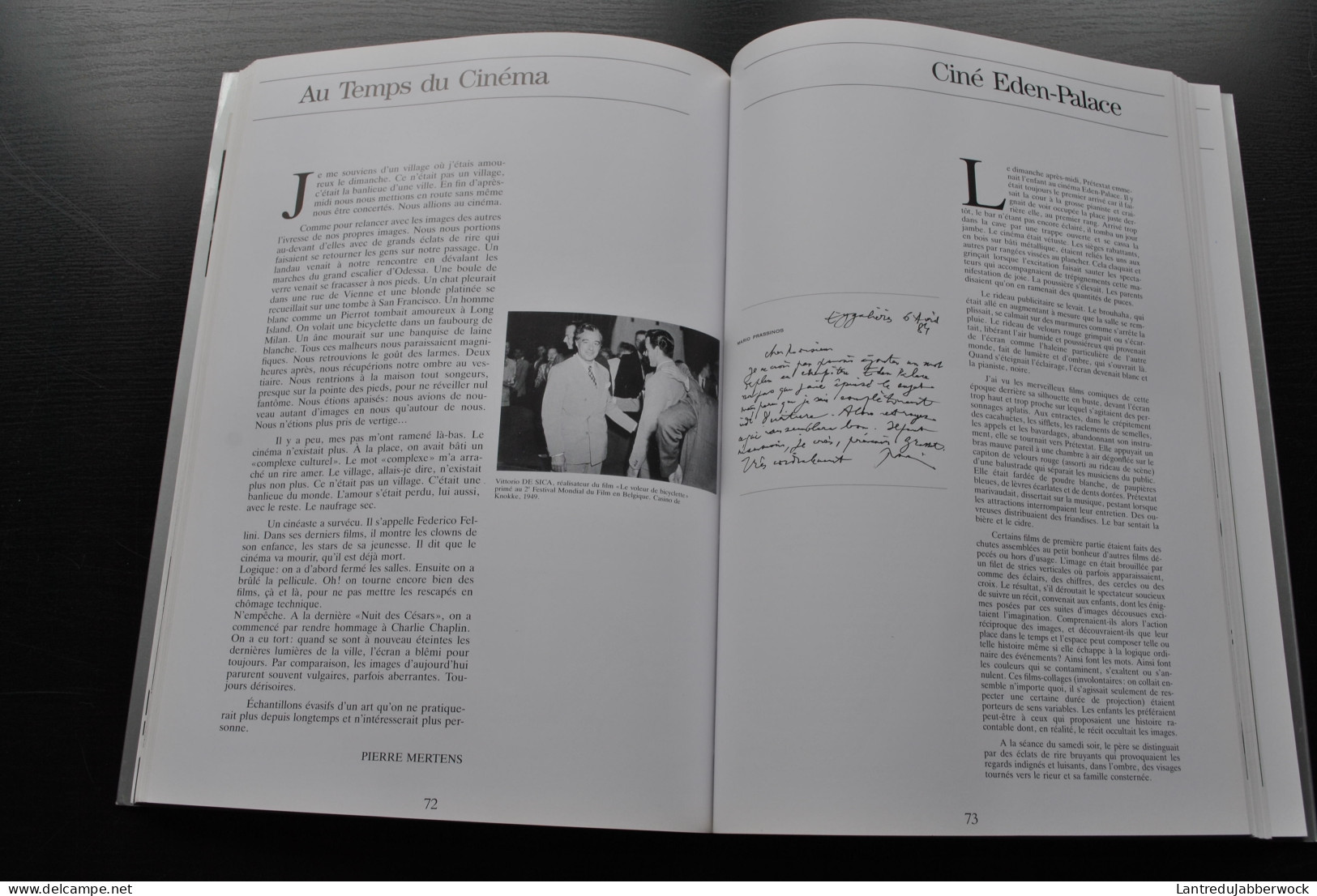 Richard Olivier A La Recherche Du Cinéma Perdu PHOTOS SALLES DE CINEMAS DETRUITES ETC.. +1 PAGE TINTIN Mémoires - Cinéma/Télévision