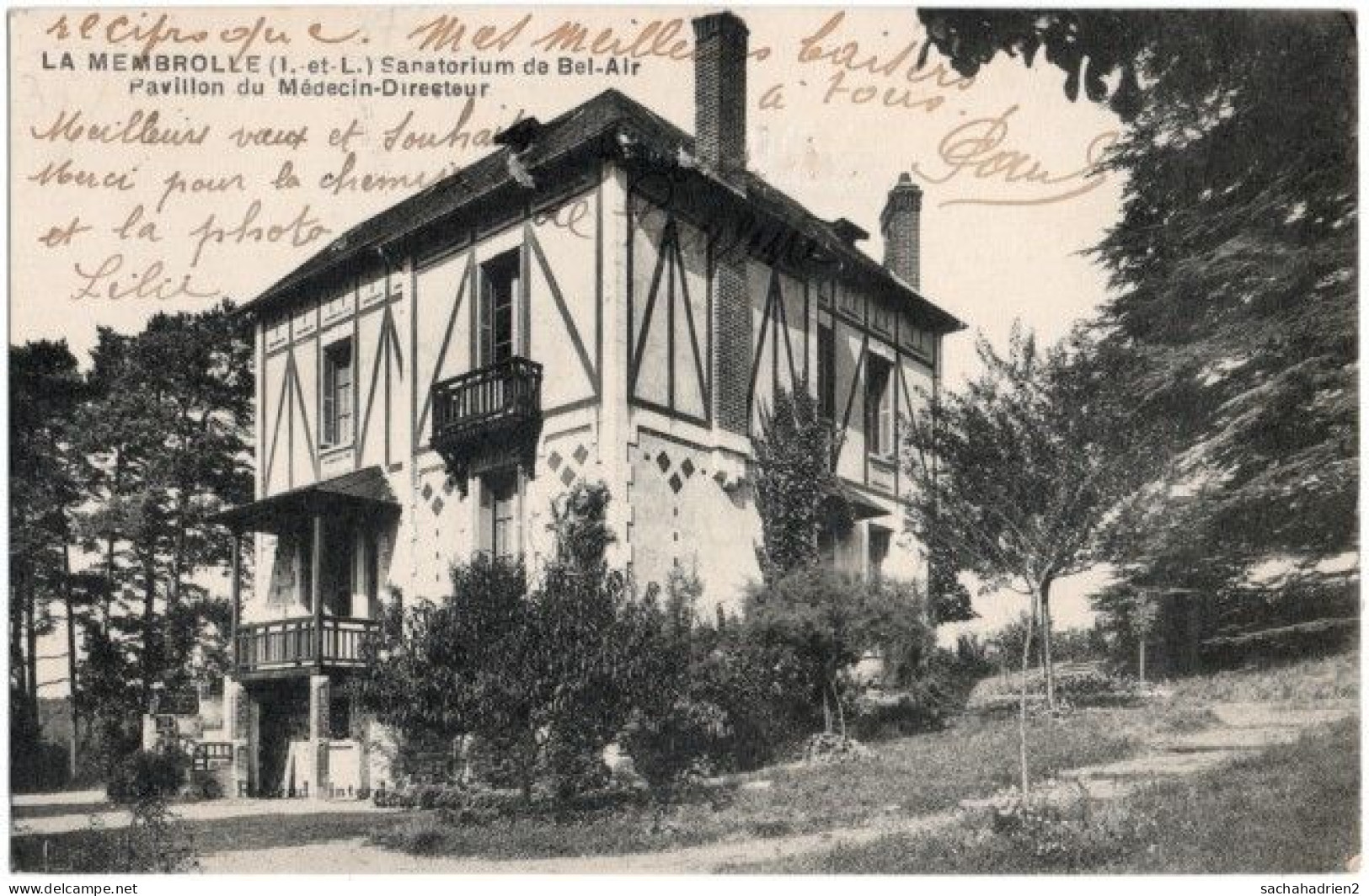 37. LA MEMBROLLE. Sanatorium De Bel-Air. Pavillon Du Médecin-Directeur - Altri & Non Classificati