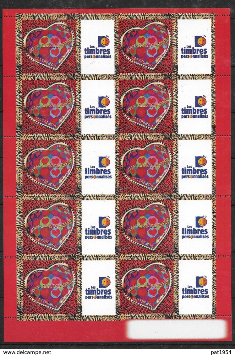 France 2006 Bloc Feuillet Personnalisé N° F3861A Neuf Saint Valentin à La Faciale - Unused Stamps