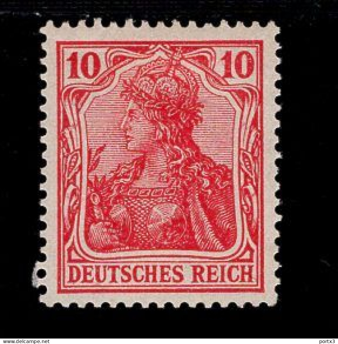 Deutsches Reich 71 Germania Mint MLH * Falz - Ungebraucht