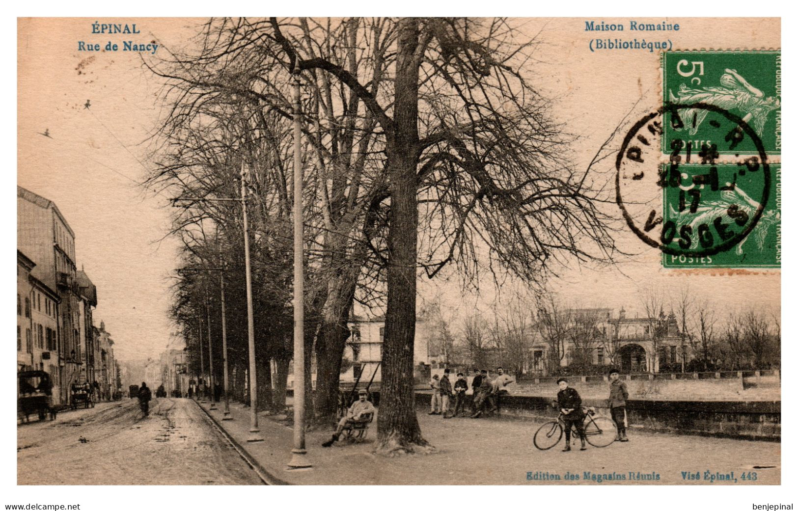 Epinal - Rue De Nancy - Maison Romaine (Bibliothèque) - Epinal