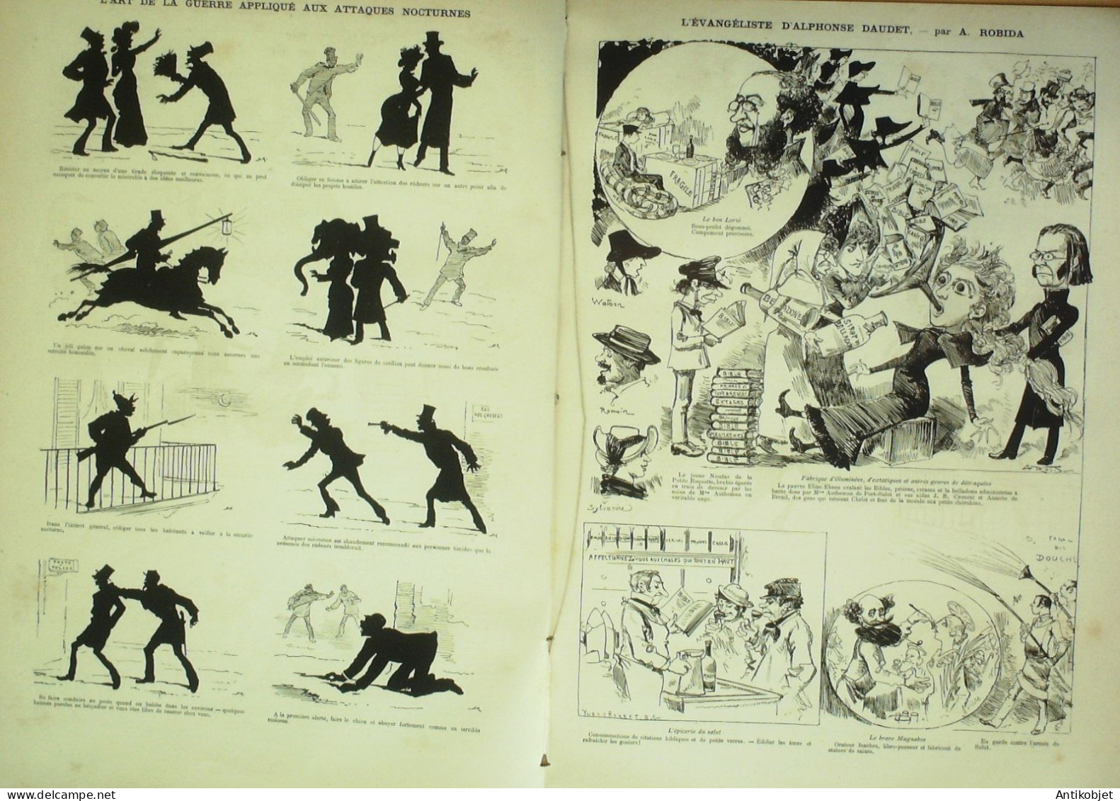 La Caricature 1883 N°164 Le Ministre Au Gymnase Robida Alphonse Daudet Loys Trock - Revues Anciennes - Avant 1900