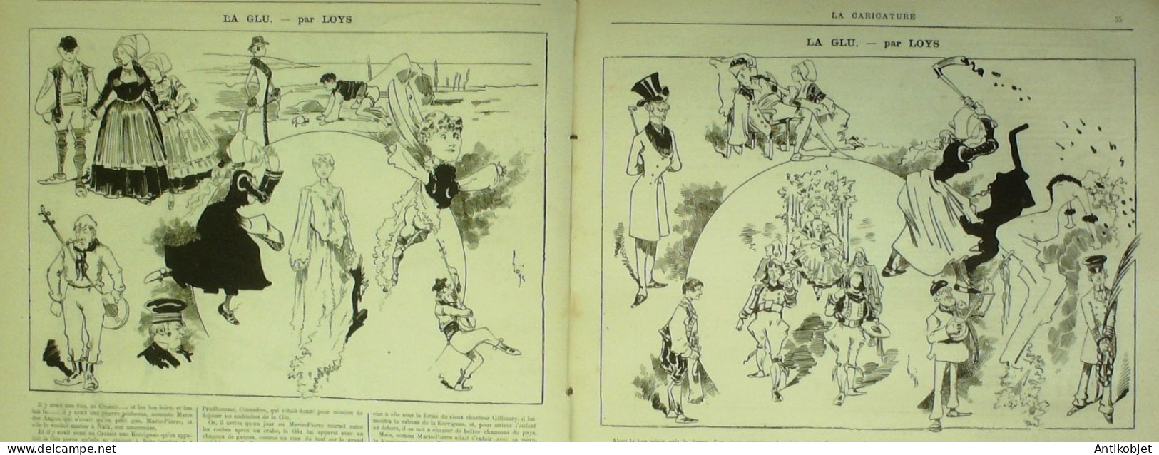 La Caricature 1883 N°164 Le Ministre Au Gymnase Robida Alphonse Daudet Loys Trock - Tijdschriften - Voor 1900