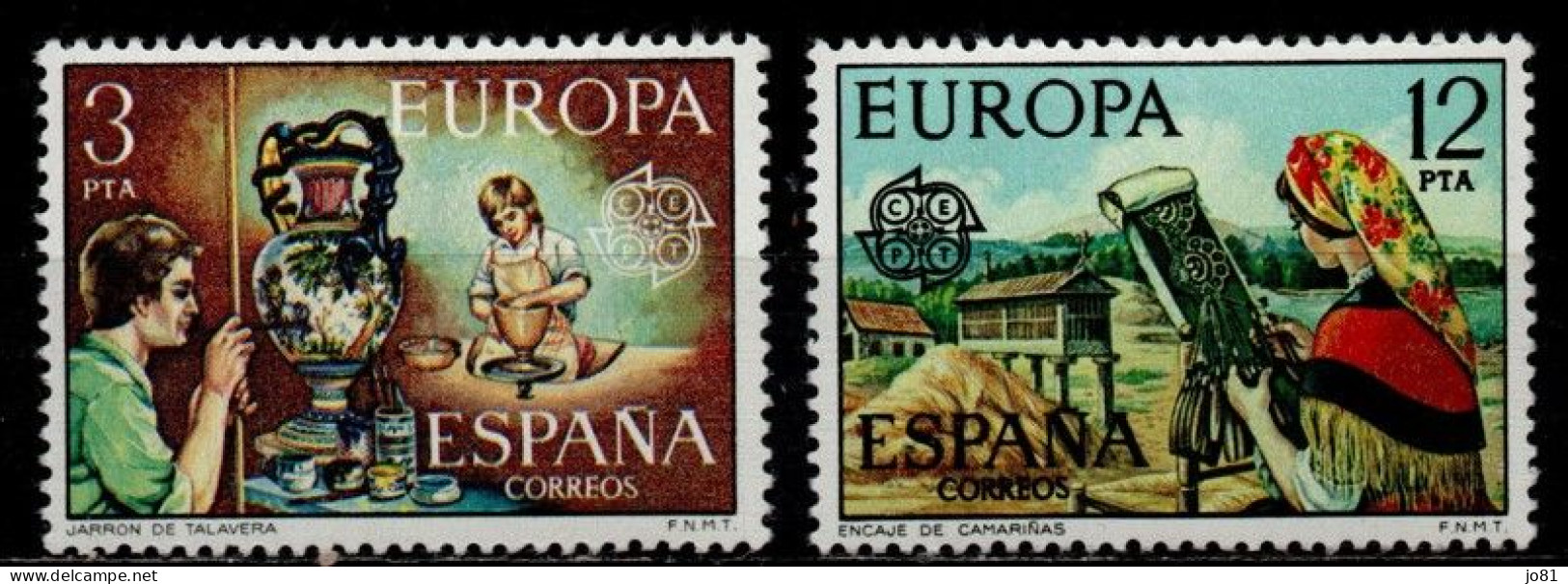 Espagne YT 1961-1962 Neuf Sans Charnière - XX - MNH Europa 1976 - Nuovi