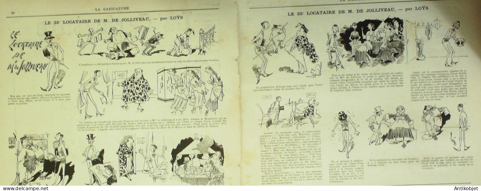 La Caricature 1883 N°165 Joies De La Famille Draner être Aspirant Gino Trock Loys - Magazines - Before 1900