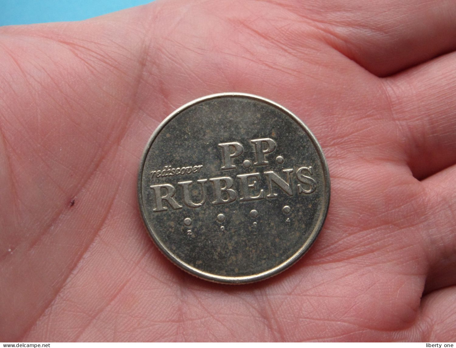 Rediscover (2004) P.P. RUBENS 1577-1640 ( Zie / Voir / See > DETAIL > SCANS ) ! - Souvenirmunten (elongated Coins)