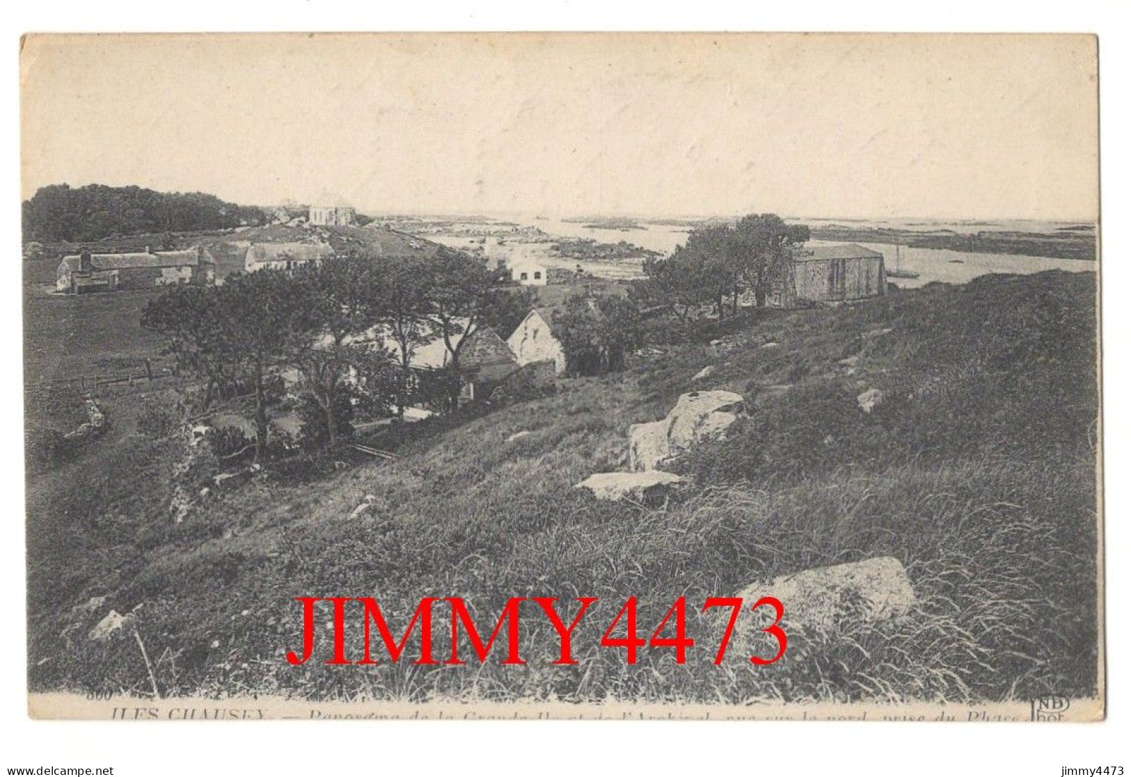 CPA - ILES CHAUSSEY En 1918 - Panorama De La Grande Île ( Commune De Granville 50 Manche ) - Granville