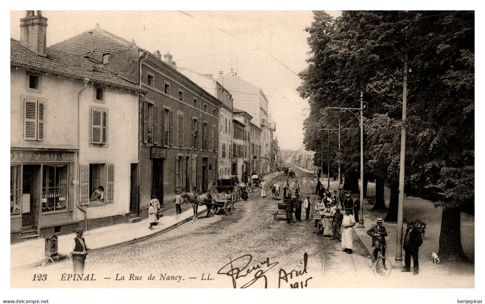 Epinal - La Rue De Nancy - Epinal