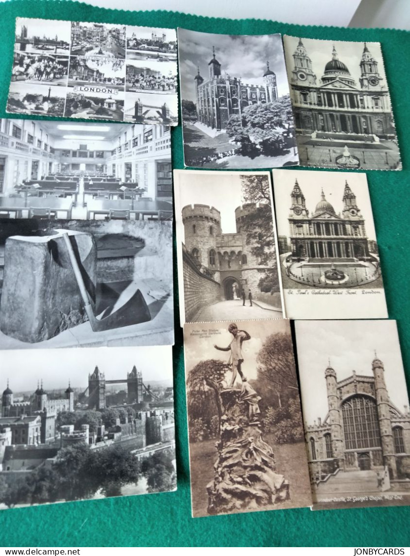 Dèstockage/Liquidation- Lot Of 22 Old London Postcards#50 - Other & Unclassified