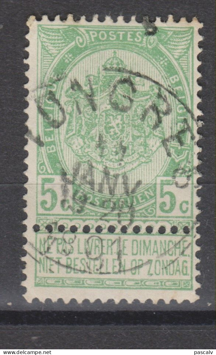 COB 56 Oblitération Centrale TONGRES - 1893-1907 Wappen