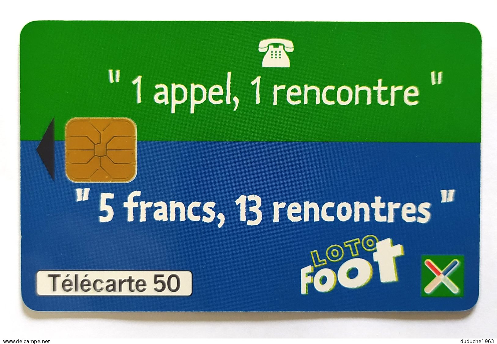 Télécarte France - Française Des Jeux - Loto Foot - Zonder Classificatie