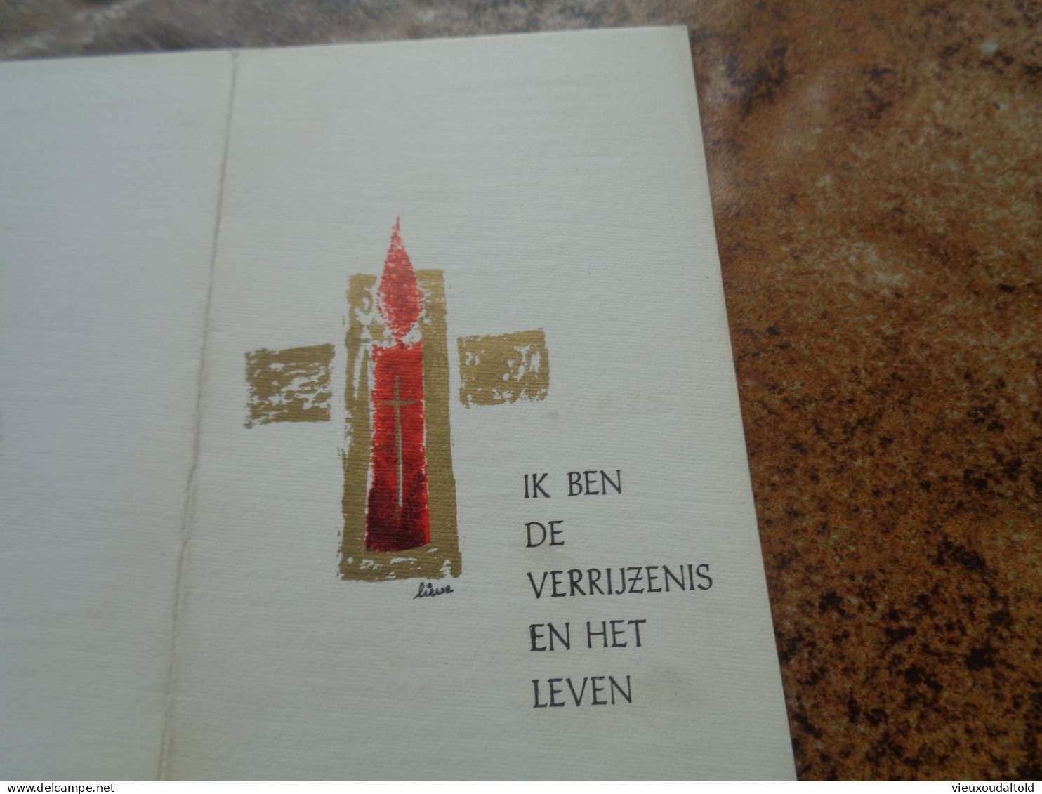 Doodsprentje/Bidprentje   CLARA DE CONINCK  Desteldonk 1900-1975 Gent  (Wwe Edmond ALEXANDER) - Religion &  Esoterik