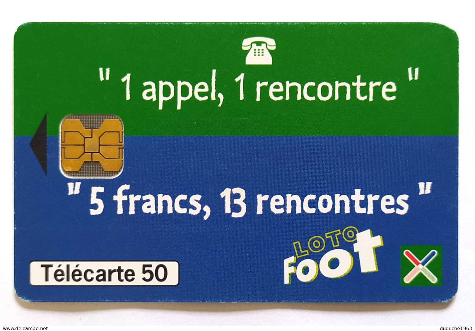 Télécarte France - Française Des Jeux - Loto Foot - Unclassified