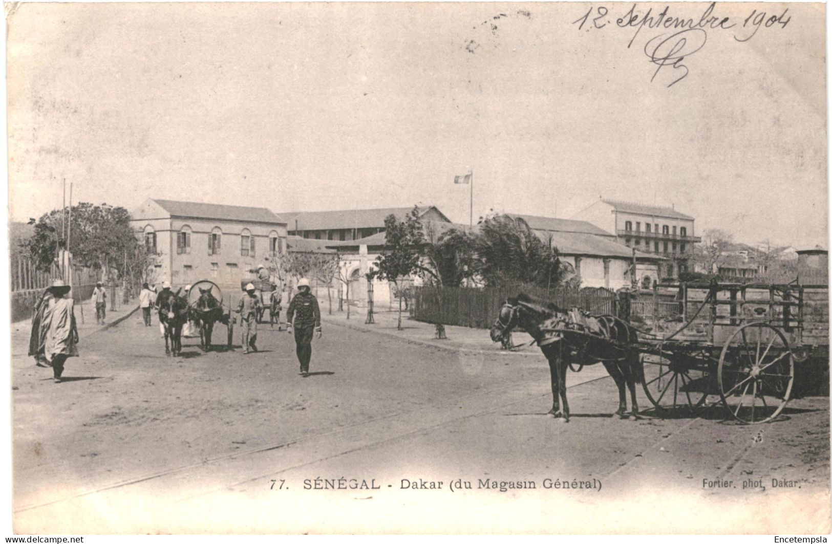 CPA Carte Postale Sénégal Dakar Du Magasin Général  1904 VM80104ok - Senegal