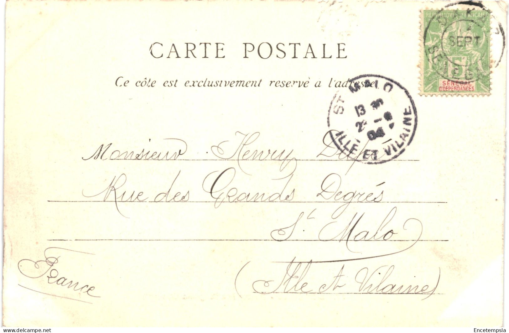 CPA Carte Postale Sénégal Dakar Du Magasin Général  1904 VM80104ok - Senegal