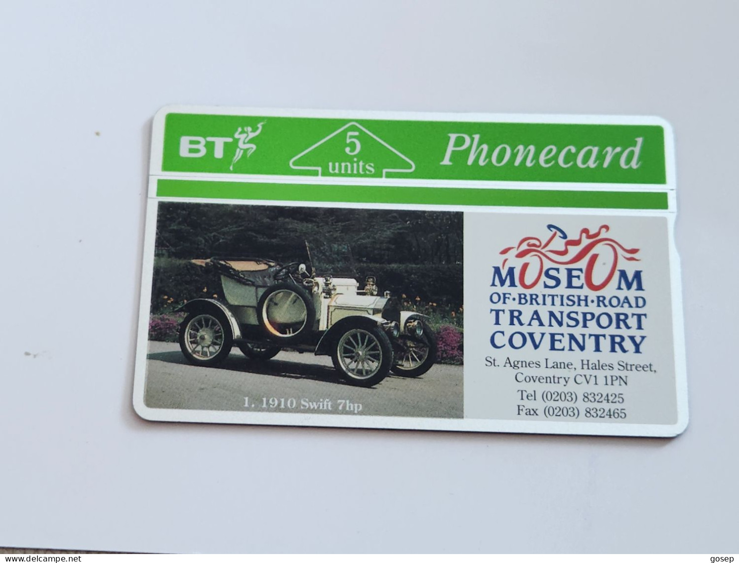 United Kingdom-(BTG-061)-Museum Of Transport-(88)(5units)(224E79262)(tirage-500)(price Cataloge-15.00£-mint) - BT Edición General