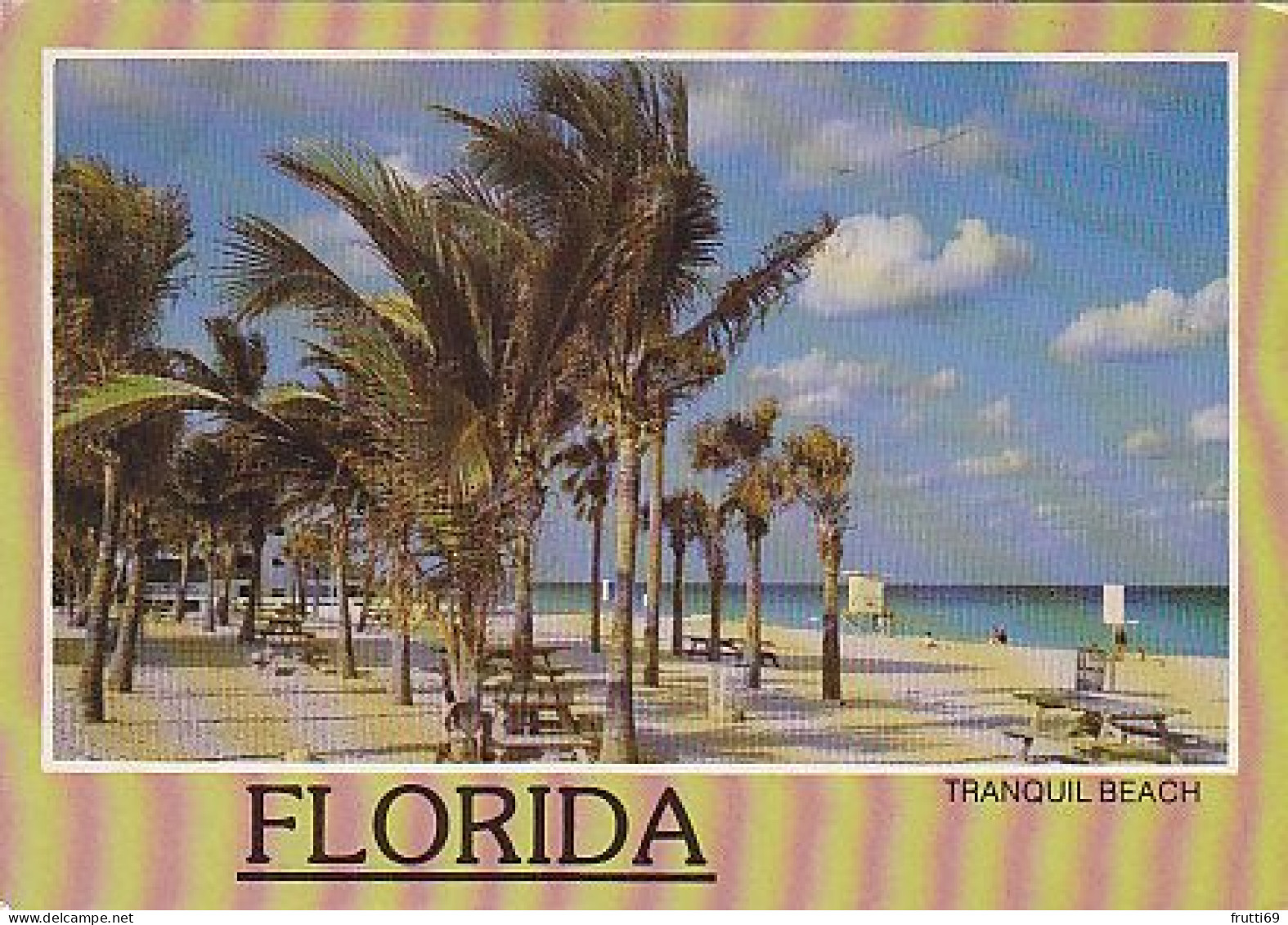 AK 215314 USA - Florida - Tranquil Beach - "stripes Are Not On The Card" - Key West & The Keys