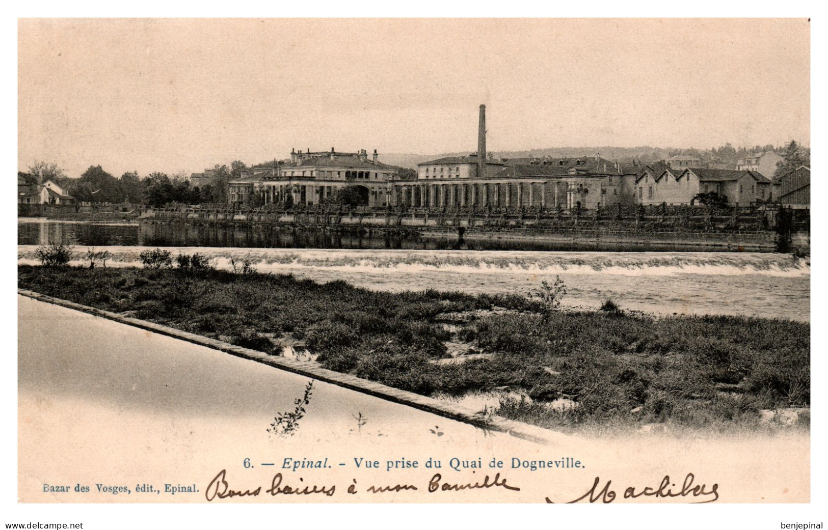 Epinal - Vue Prise Du Quai De Dogneville - Epinal