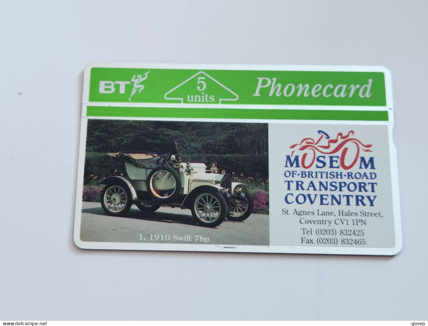 United Kingdom-(BTG-061)-Museum Of Transport-(89)(5units)(224E79327)(tirage-500)(price Cataloge-15.00£-mint) - BT Algemene Uitgaven