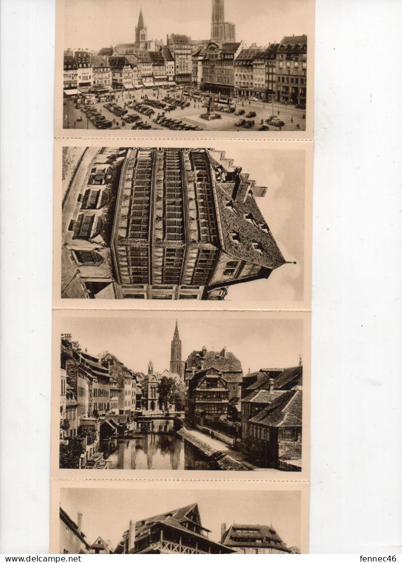 67 - Album De STRASBOURG - 20 Cartes Postales Sous Forme De Dépliant - Strasbourg