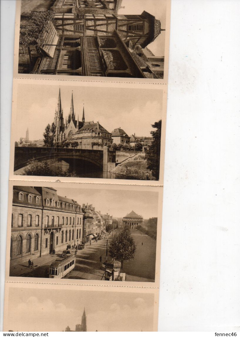 67 - Album De STRASBOURG - 20 Cartes Postales Sous Forme De Dépliant - Strasbourg