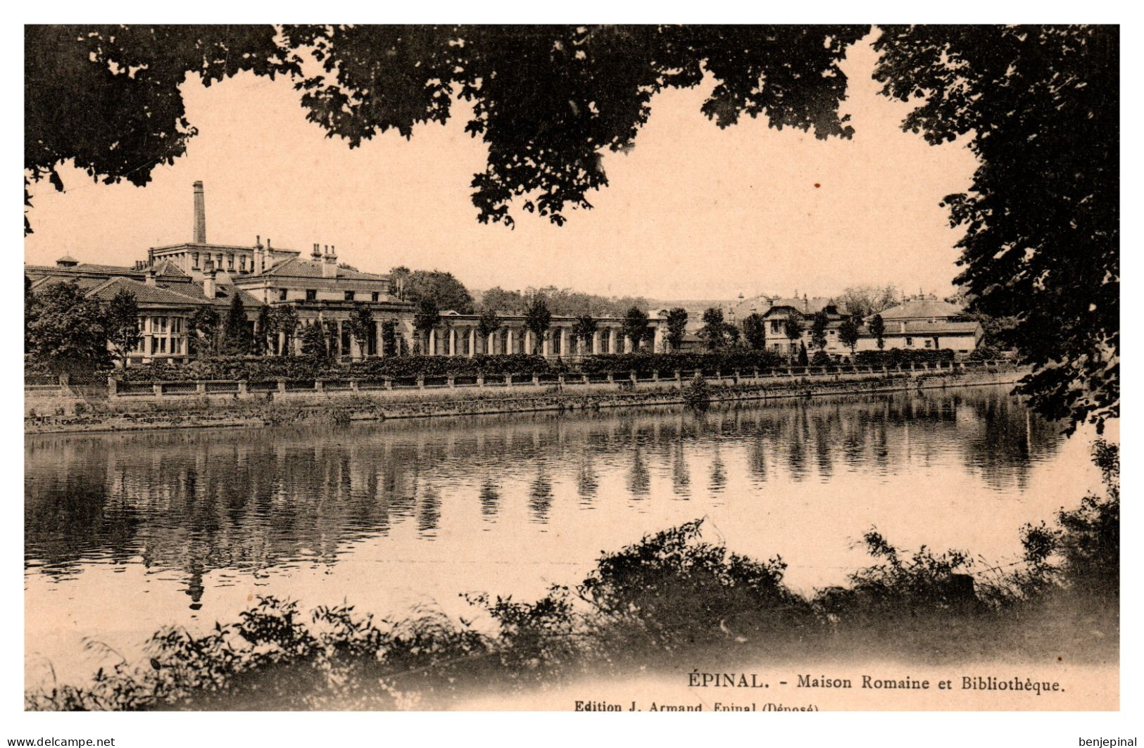 Epinal - Maison Romaine Et Bibliothèque - Epinal