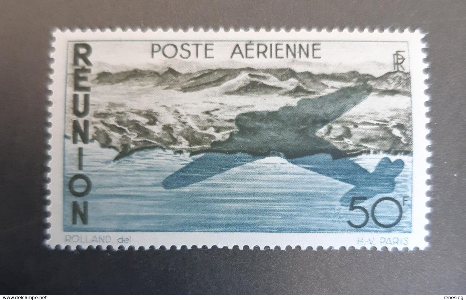 Réunion 1947 Yvert 42  MNH TB - Airmail