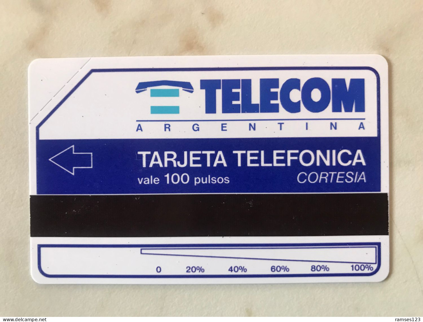 ARGENTINE   TELECOM   CORTESIA  MINT - Argentinië