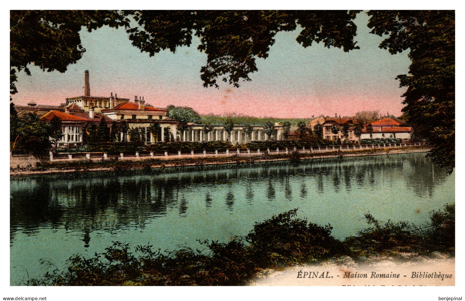 Epinal - Maison Romaine Et Bibliothèque - Epinal