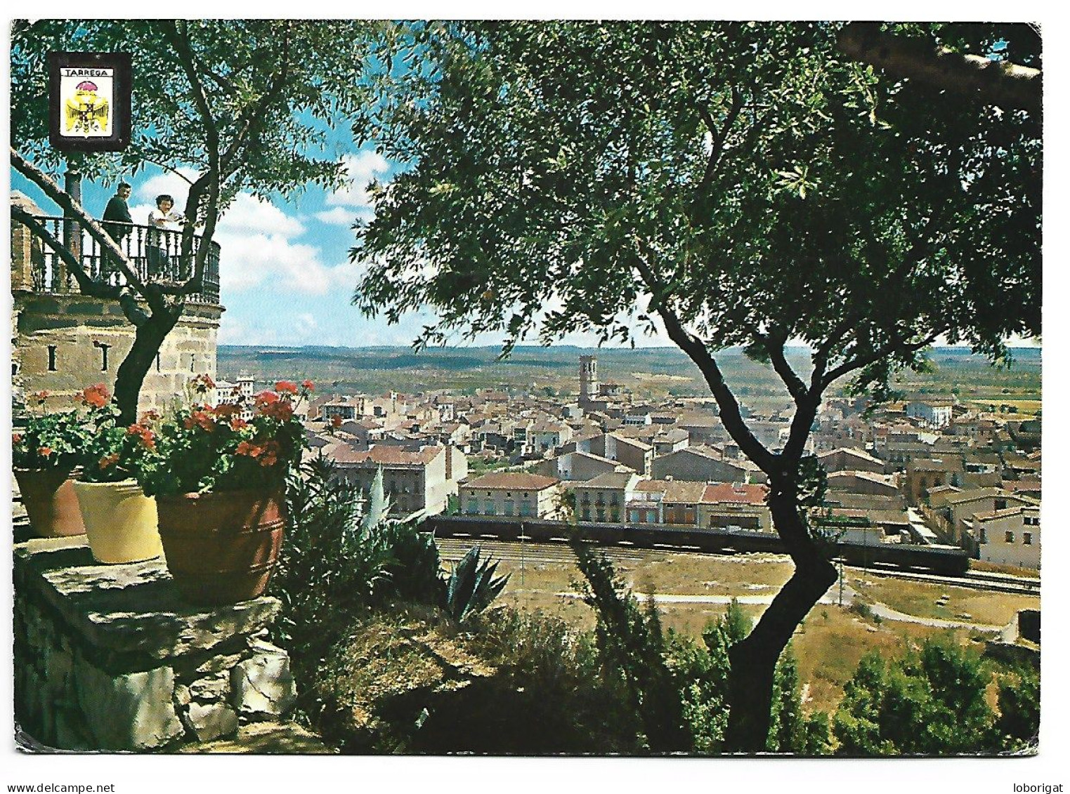 VISTA PARCIAL DESDE SAN ELOY / ST. ELOY PARTIALVIEW.-  TÁRREGA - LLEIDA.- ( CATALUÑA ) - Lérida