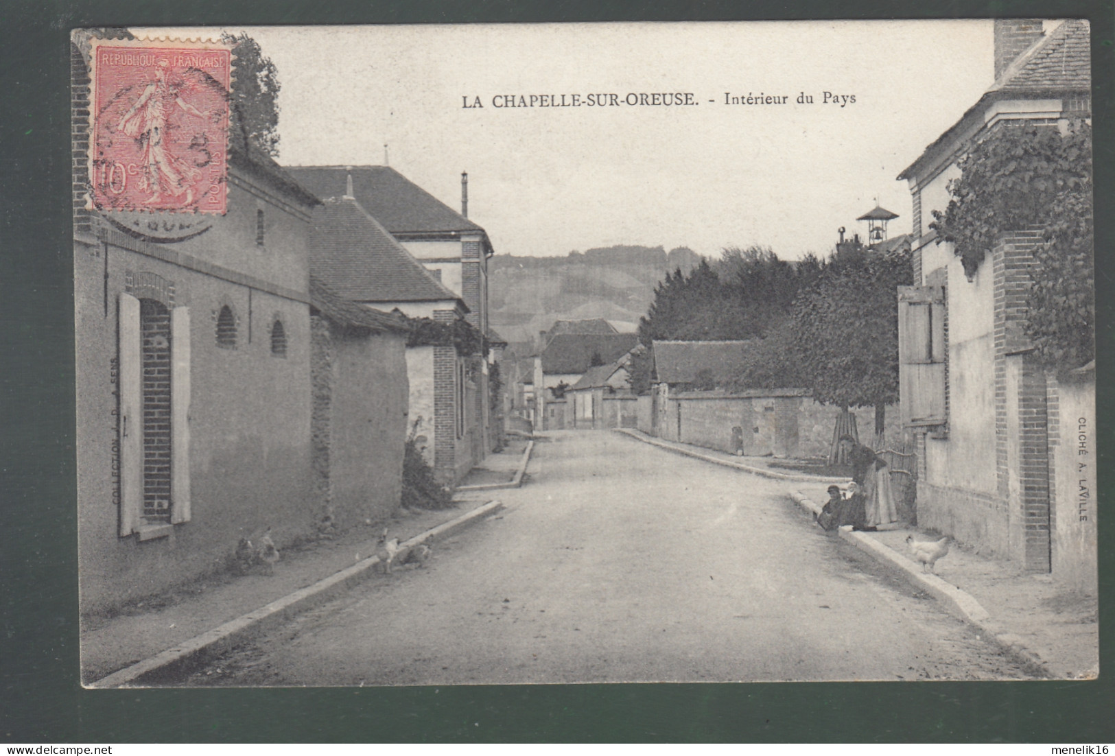 CP - 89 - La Chapelle-sur-Oreuse - Intérieur Du Pays - Other & Unclassified