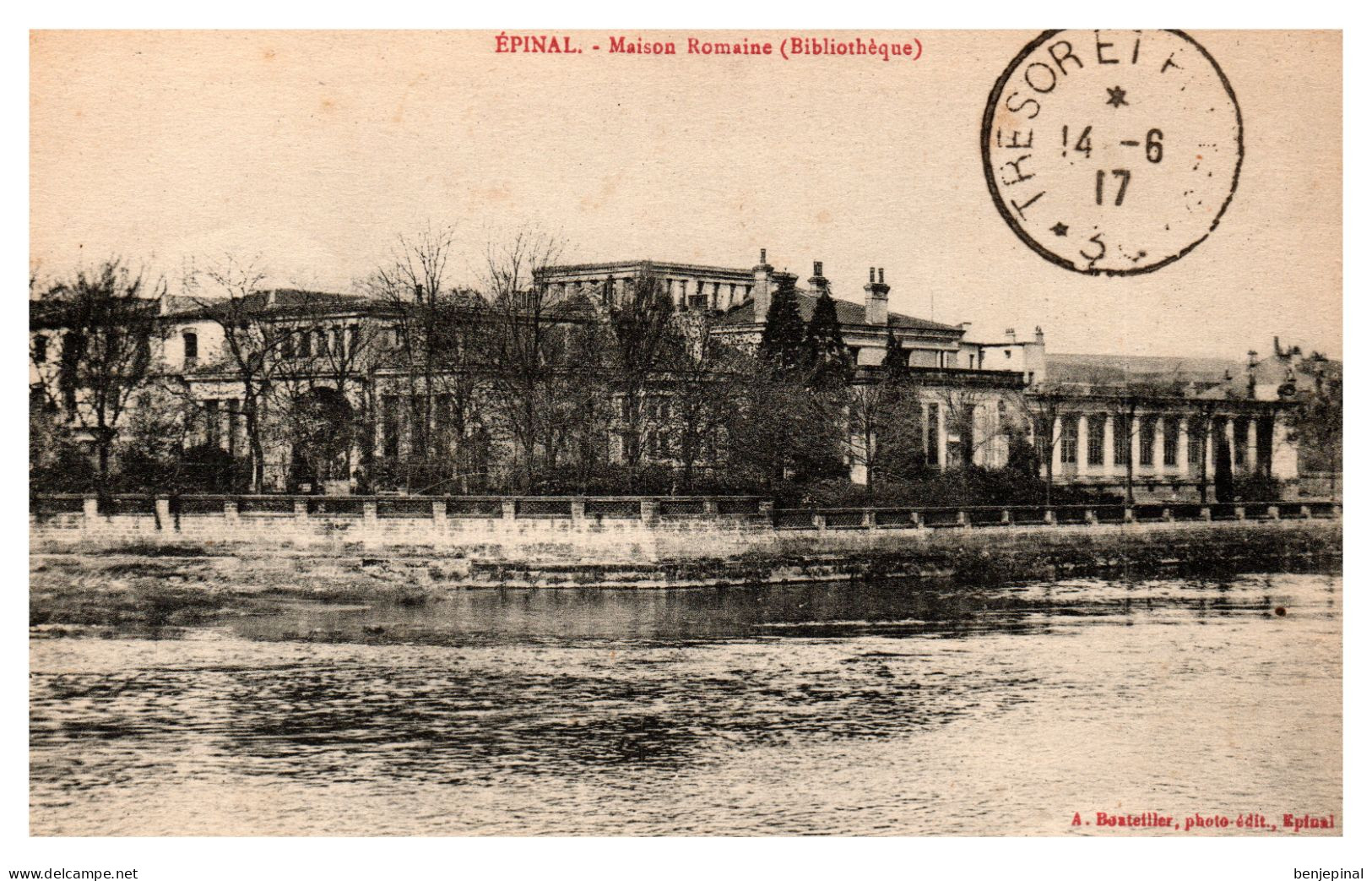 Epinal - Maison Romaine (Bibliothèque) - Epinal