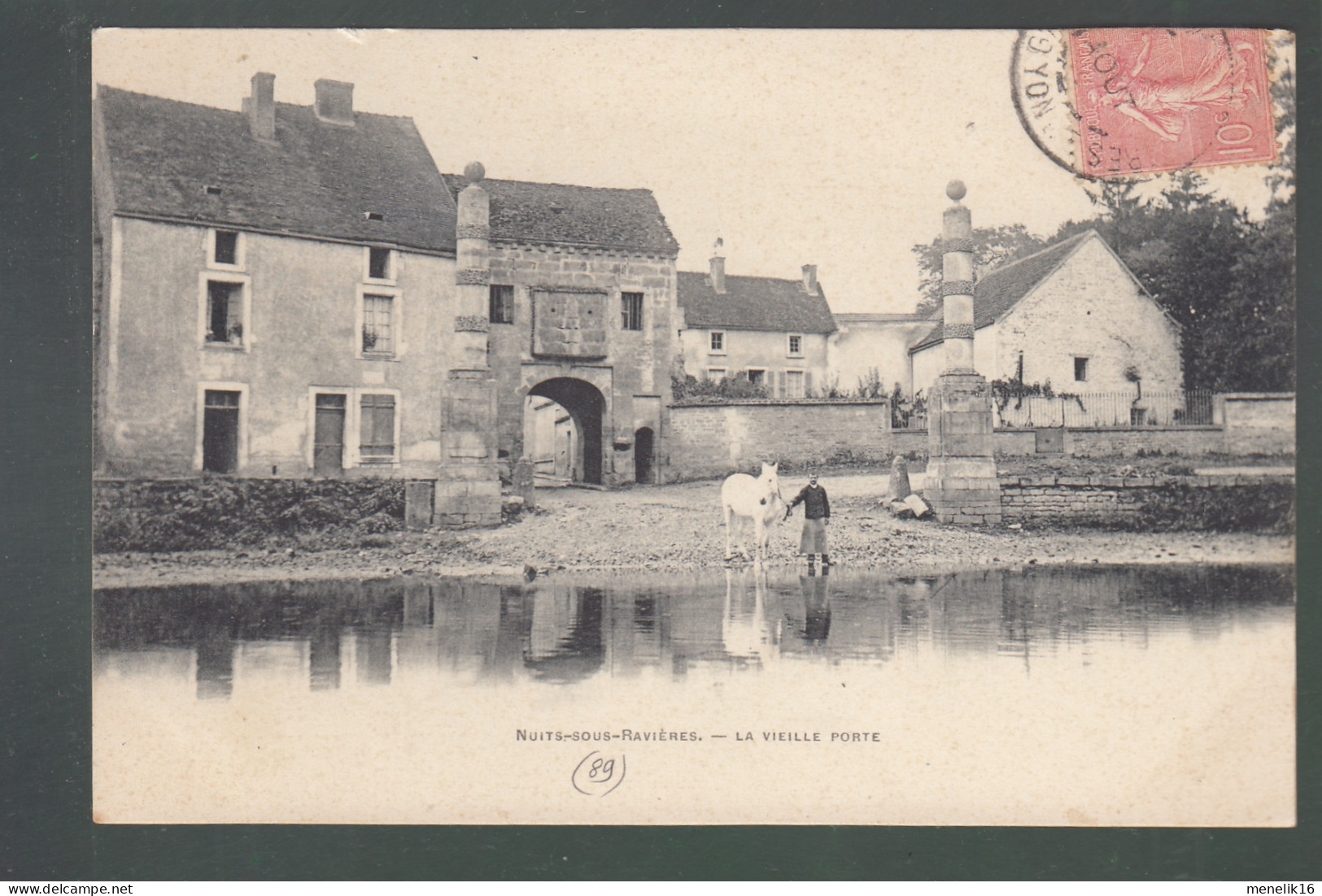 CP - 89 - Nuits-sous-Ravières - Vieille Porte - Sonstige & Ohne Zuordnung