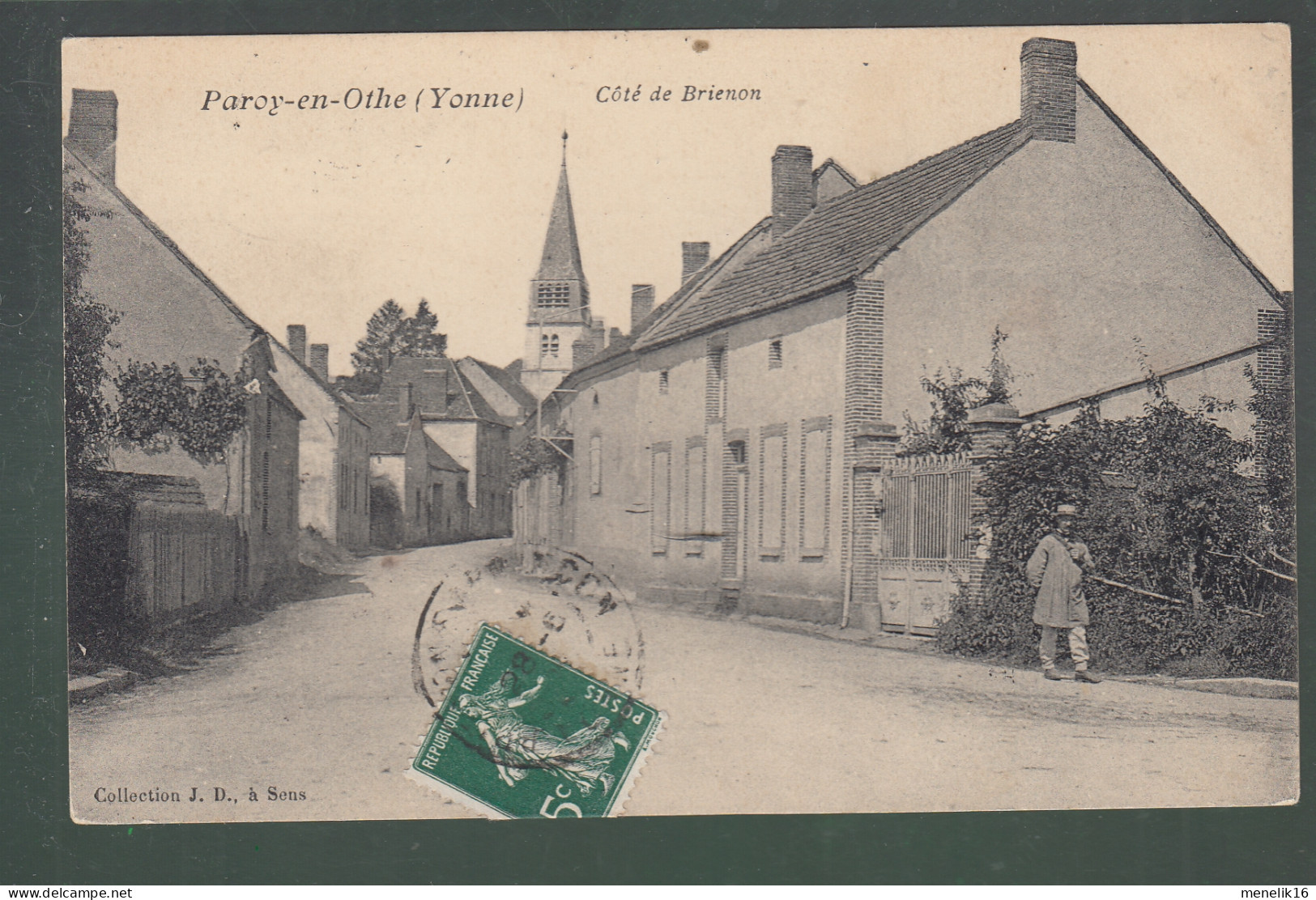 CP - 89 - Paroy-en-Othe - Côté De Brienon - Other & Unclassified
