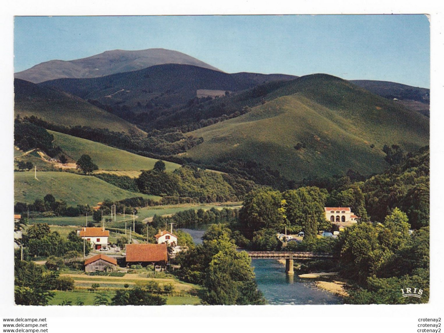 64 LA NIVE A CAMBO N°1725 Pays Basque Pont Camping Peugeot 404 Break VOIR DOS - Cambo-les-Bains