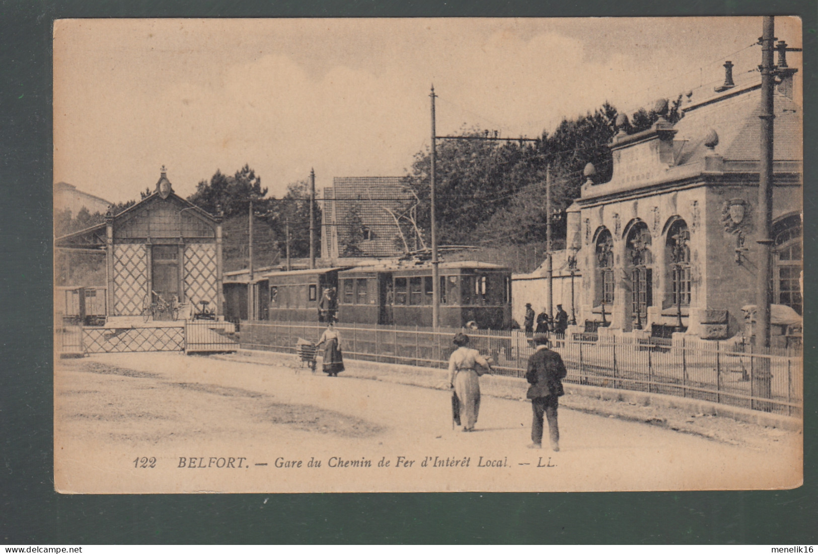 CP - 90 - Belfort - Gare Du Chemin De Fer D'intérêt Local - Belfort - Ville