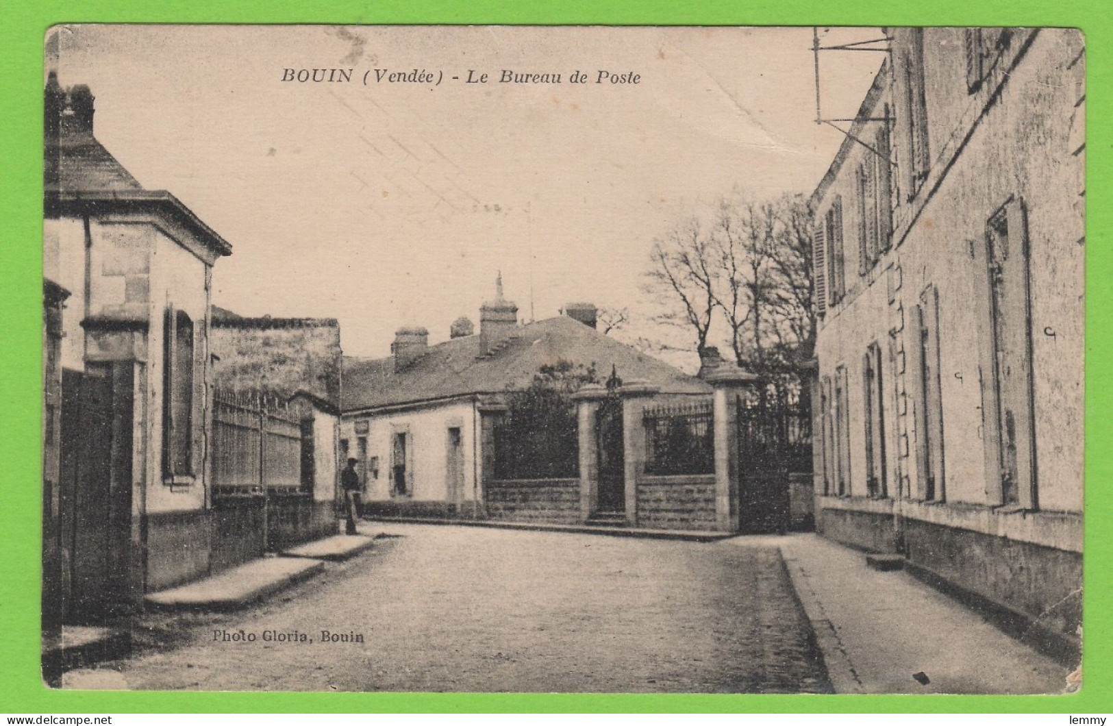 85 - BOUIN -  LE BUREAU DE POSTE - Autres & Non Classés