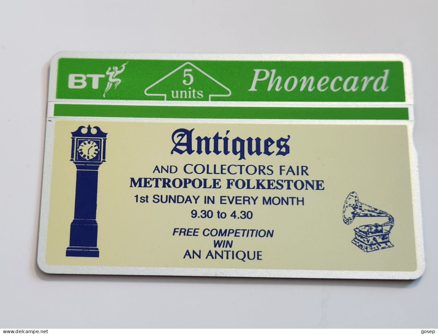 United Kingdom-(BTG-065)-Antiques & Collector's Fair-(92)(5units)(246A19321)(tirage-500)(price Cataloge-10.00£-mint) - BT Emissions Générales