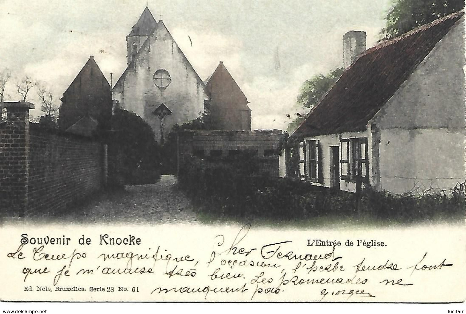 Knokke  L'Entrée De L'Eglise (35) - Knokke